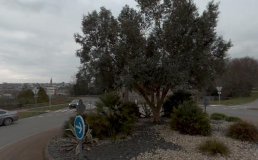 Vue du Rond-Point de la Gare