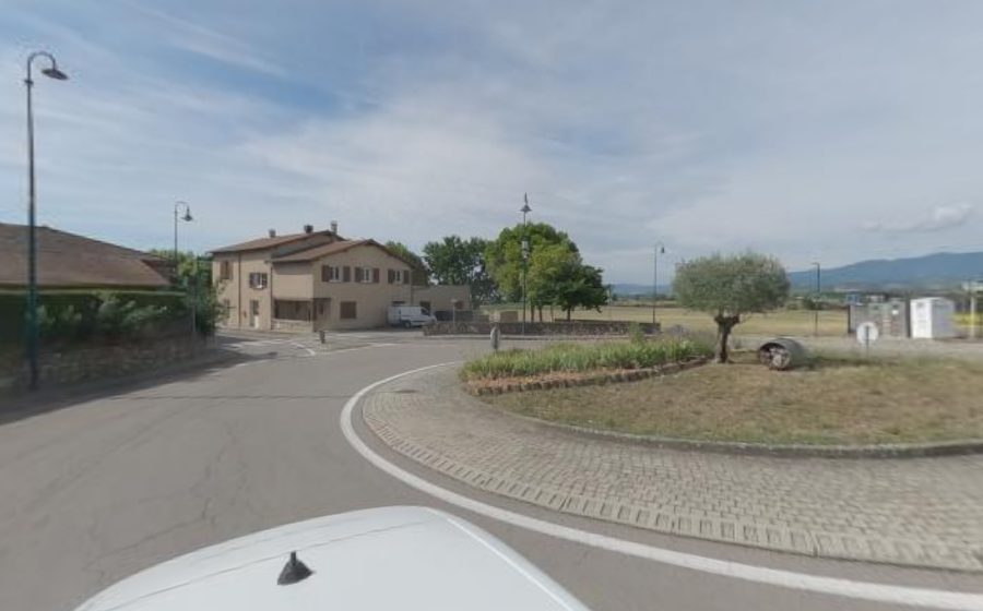 Vue du Rond-point anonyme n°718338609