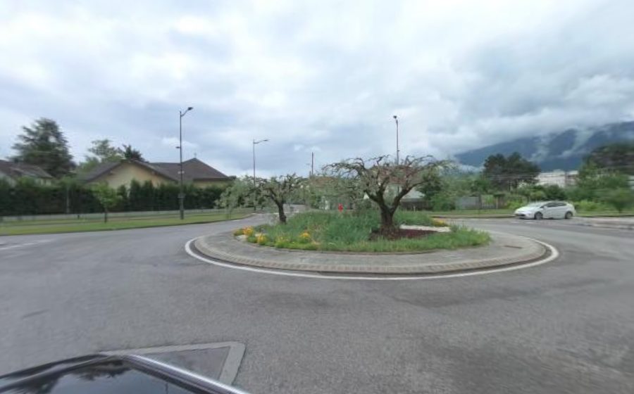 Vue du Carrefour du Neptune