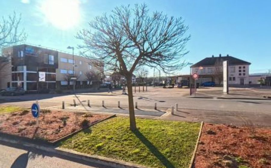 Vue du Place de la Gare