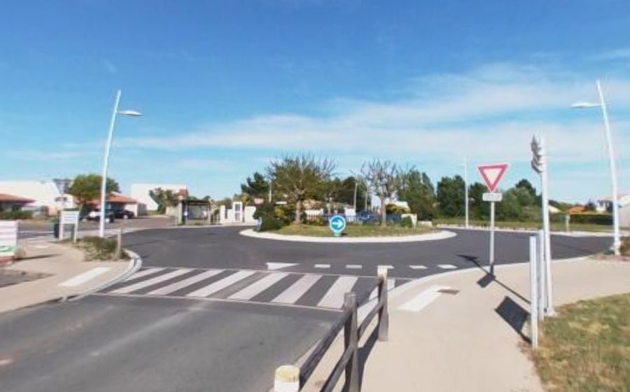 Vue du Rond-Point de Mimosas