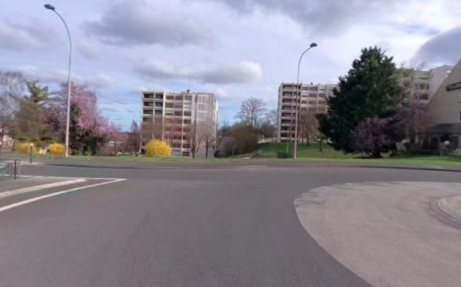 Vue du Route Nationale