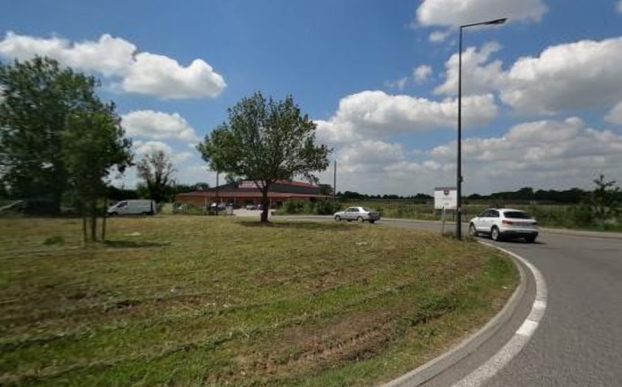 Vue du Rond-Point du Général Pottier