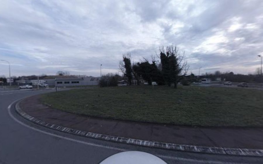 Vue du Rond-Point Marcel Dassault