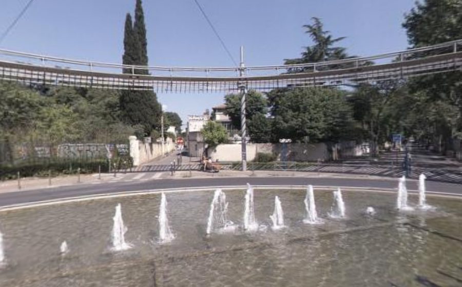 Vue du Place Marcel Godechot