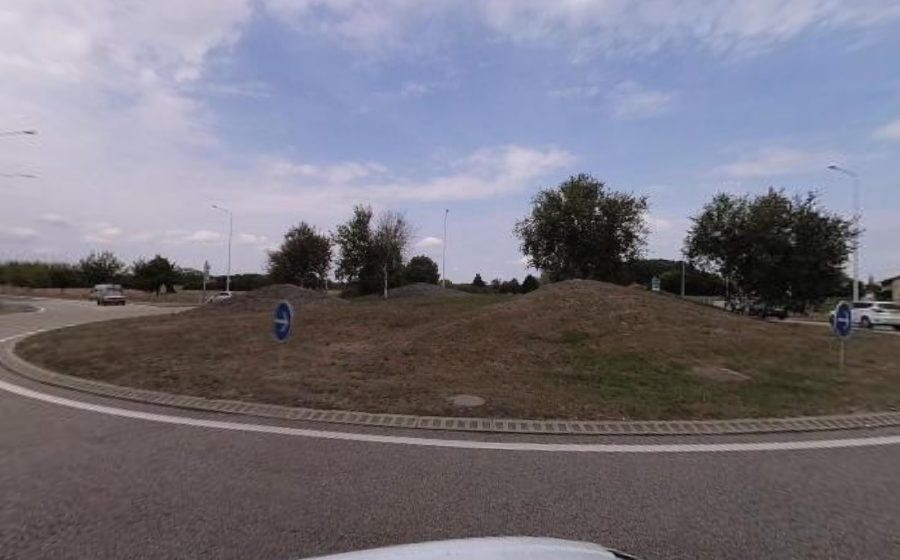 Vue du Rond-Point de Strasbourg