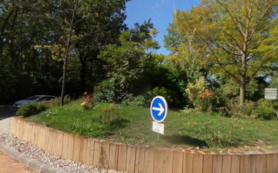Vue du Rond-Point de Bavière