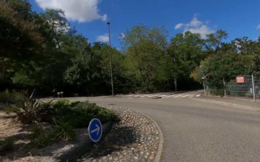Vue du Rond-Point de l'Abbé Raymond Julien