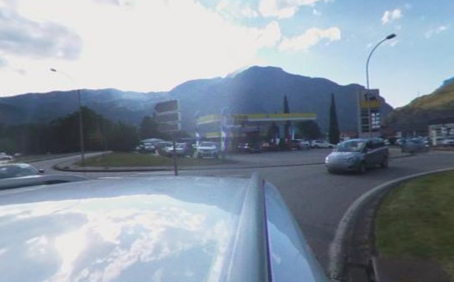 Vue du Rond-Point de la Résistance