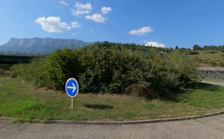 Vue du Carrefour du Pont d'Aiton