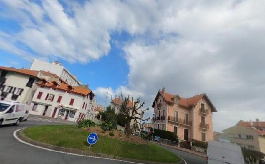 Vue du Rond-Point d'Hélianthe