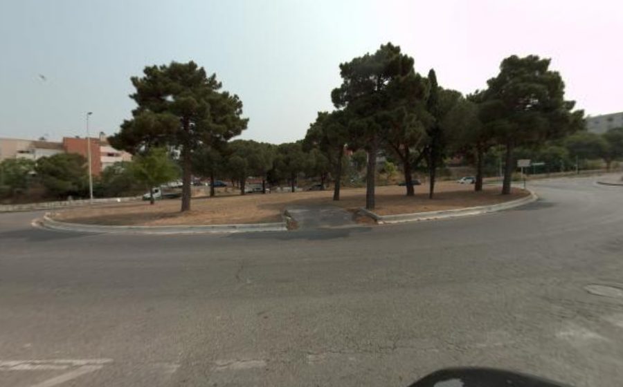 Vue du Rond-Point Marie-Claude Ducup de Saint-Paul