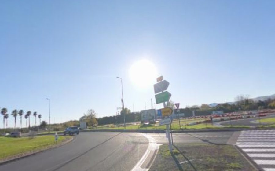 Vue du Rond-Point de l'Aéronautique Navale