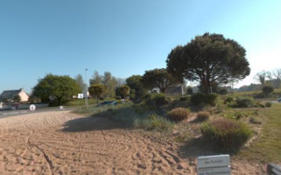 Vue du Rond-Point des Plages