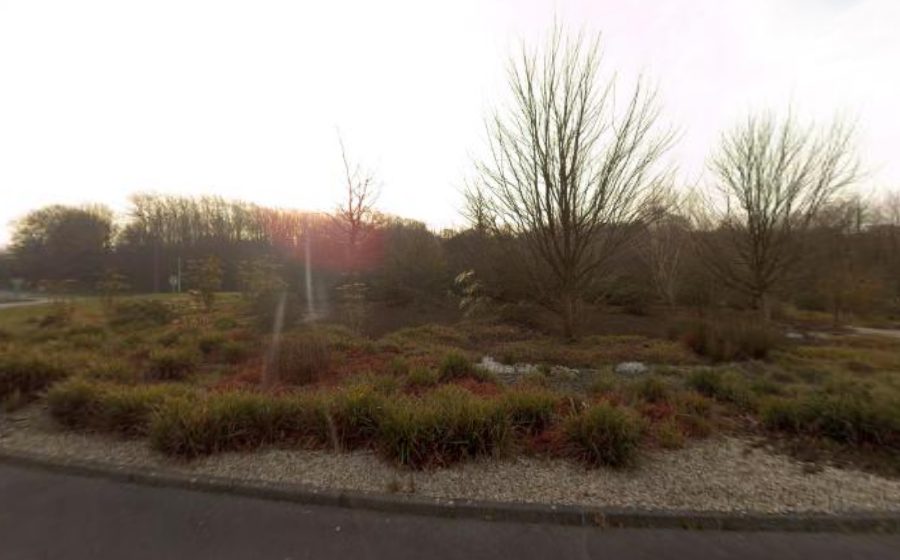 Vue du Rond-Point de la Bâte