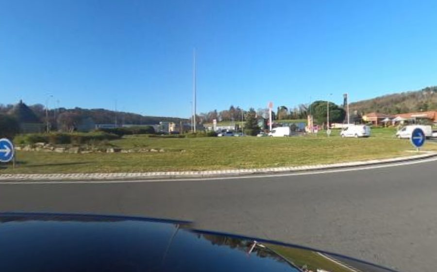 Vue du Rond-Point François Mitterrand