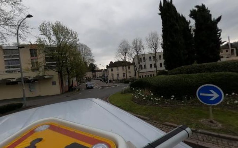 Vue du Rond-Point des Carmes