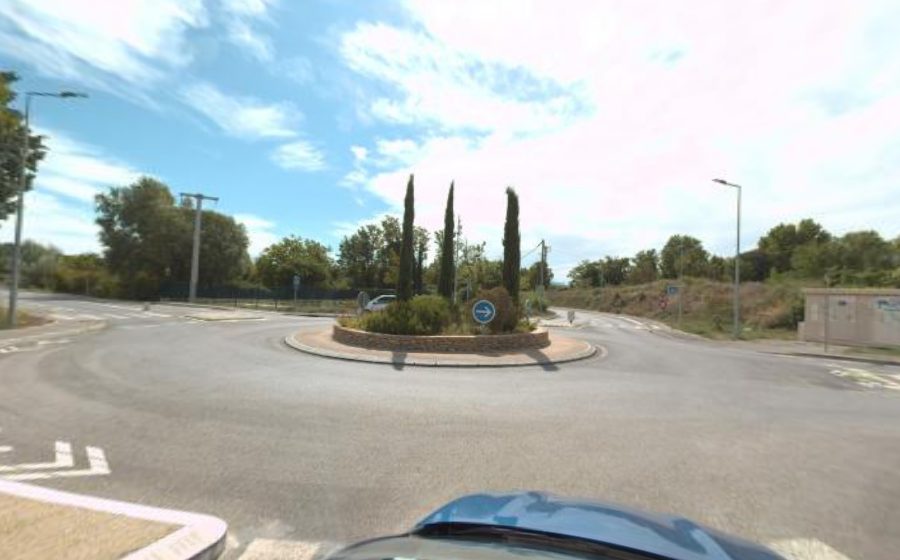 Vue du Rond-Point Gaston CASTEL