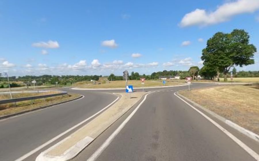 Vue du Déviation sud de Seiches-sur-le-Loir