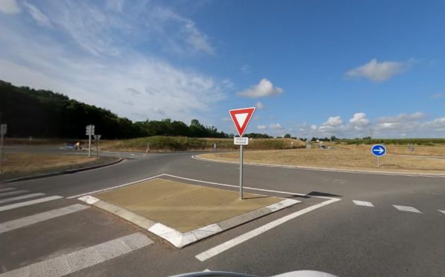 Vue du Déviation sud de Seiches-sur-le-Loir