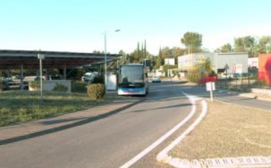 Vue du Rond-Point Caroline Hershel
