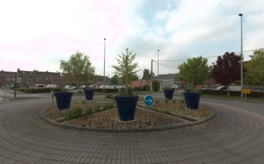 Vue du Rond-point anonyme n°91008448