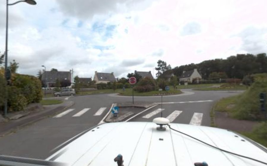 Vue du Rond-Point de Rosquelen