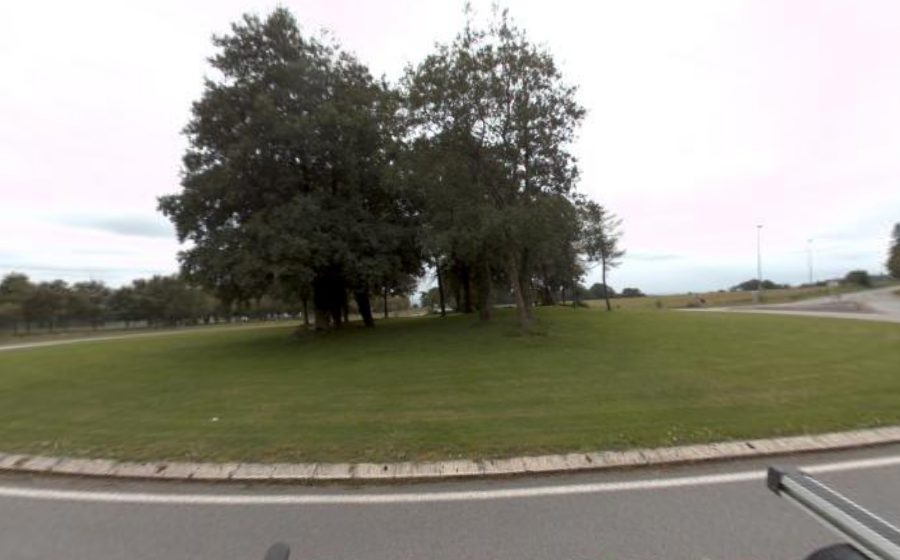 Vue du Giratoire du Stum