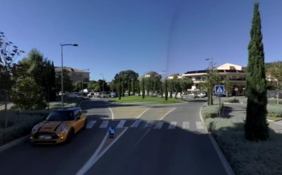 Vue du Rond-Point Léon Chiapello