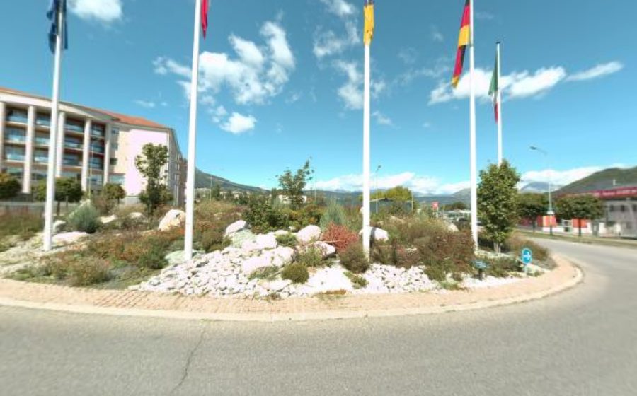 Vue du Carrefour des Médaillés Militaires