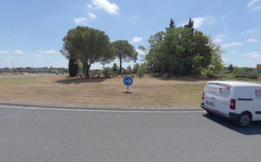 Vue du Rond-Point de la Porteuse de Cassoulet