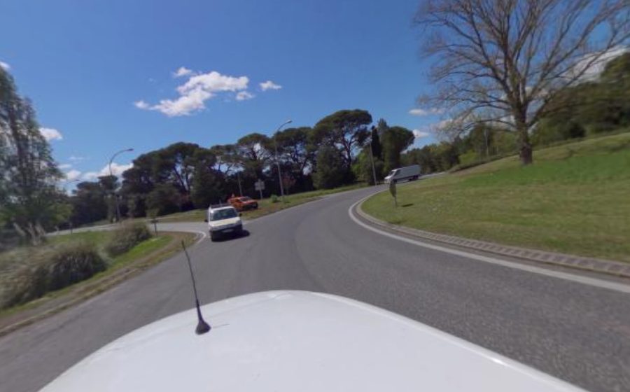 Vue du Rond-Point du 4e Régiment Étranger