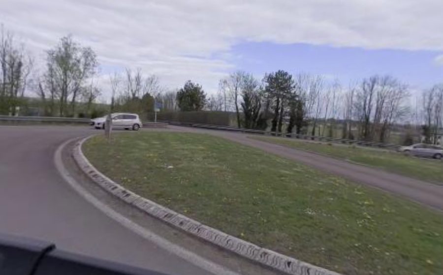 Vue du Route de Méry
