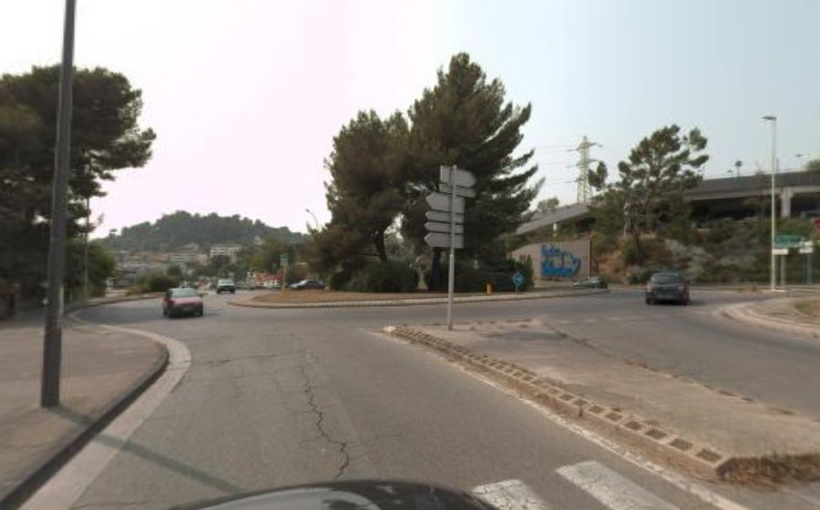 Vue du Rond-Point Jean-Pierre Rampal