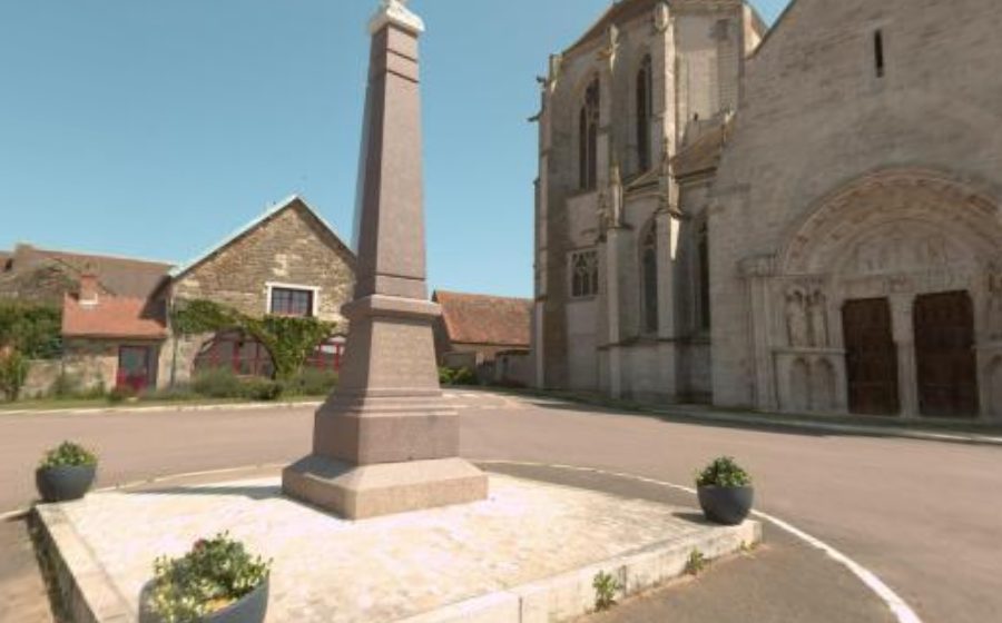Vue du Place de l'Église