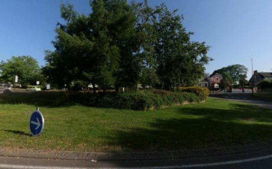 Vue du Rond-Point de Poteau-Vert