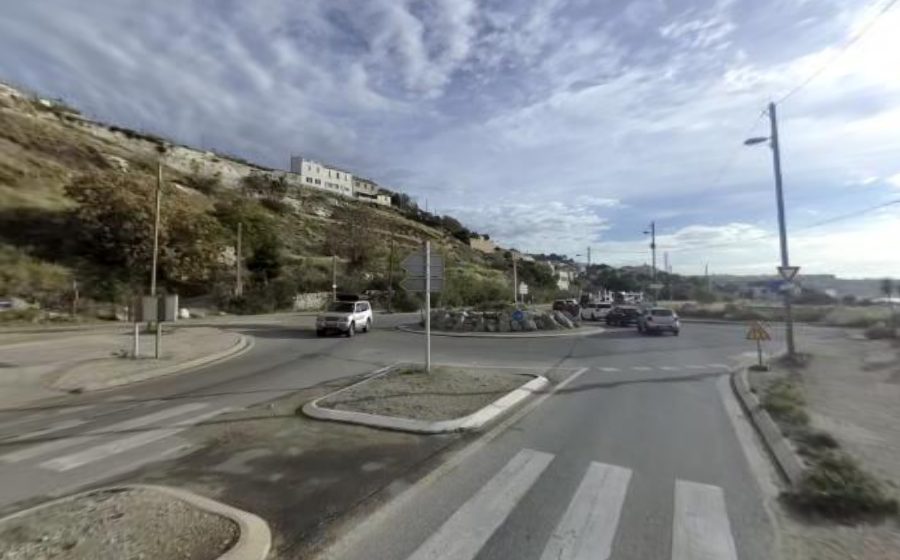 Vue du Rond-Point Auguste Rabatu